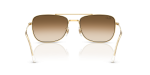 แว่นกันแดด Rayban RB3755-001/51 Arista Clear Gradient Brown Rayban RB3755 001/51 ขาแว่นด้านใน