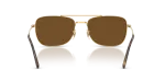 แว่นกันแดด Rayban RB3755-001/57 Arista Polar Brown Rayban RB3755 001/57 ขาแว่นด้านใน