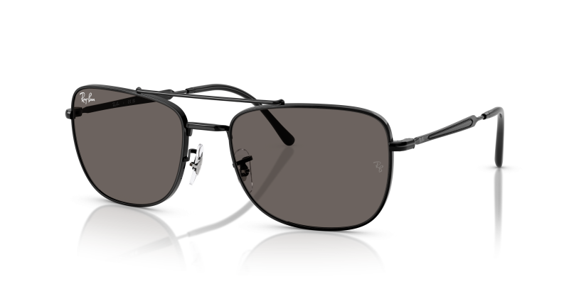 Rayban RB3755 002/B1 แว่นกันแดดสีดำเลนส์เทาเข้ม ทุกเพศ