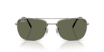 แว่นกันแดด Rayban RB3755-004/58 Gunmetal Green Polarized Rayban RB3755 004/58 ด้านหน้า