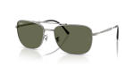 แว่นกันแดด Rayban RB3755-004/58 Gunmetal Green Polarized Rayban RB3755 004/58 แว่นกันแดดสีกันเมทัลเลนส์เขียวโพลาไรซ์ ทุกเพศ