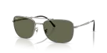 แว่นกันแดด Rayban RB3755-004/58 Gunmetal Green Polarized Rayban RB3755 004/58 แว่นกันแดดสีกันเมทัลเลนส์เขียวโพลาไรซ์ ทุกเพศ