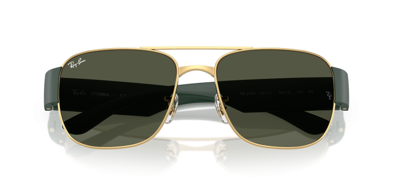 Rayban RB3756-001/31 close-up ด้านหน้า
