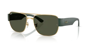 Rayban RB3756-001/31 แว่นกันแดดทรงสี่เหลี่ยมจัตุรัสสีGold สำหรับทุกเพศ