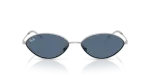 แว่นกันแดด Rayban Kai RB3757-003/80 Silver Dark Blue Rayban Kai RB3757-003/80 003/80 ด้านหน้า