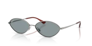 Rayban RB3757 004/2V แว่นกันแดดกันเมทัลเลนส์ฟ้าเอเชอร์ สำหรับทุกเพศ