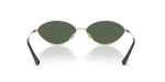 แว่นกันแดด Rayban Kai RB3757-921371 Pale Gold Dark Green Rayban Kai RB3757-921371 ขาแว่นด้านใน