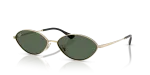 Rayban Kai RB3757-921371 แว่นกันแดดกรอบโลหะสีทองอ่อน ทุกเพศ