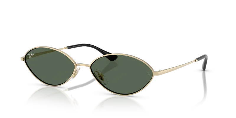 Rayban Kai RB3757-921371 แว่นกันแดดกรอบโลหะสีทองอ่อน ทุกเพศ