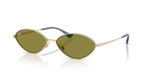 Rayban Kai RB3757 9213/2 แว่นกันแดดทองอ่อน-เขียว สำหรับทุกเพศ