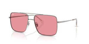 Rayban Ari RB3758-004/84 แว่นกันแดดกันเมทัลเลนส์ชมพู สำหรับทุกเพศ