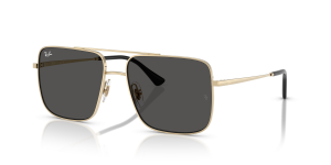 Rayban RB3758 921387 แว่นกันแดดทองอ่อน-เทาเข้ม สำหรับทุกเพศ
