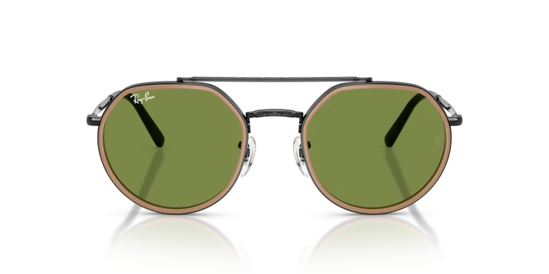 แว่นกันแดด Rayban RB3765-92794E Black Green Rayban RB3765-92794E 92794E ด้านหน้า