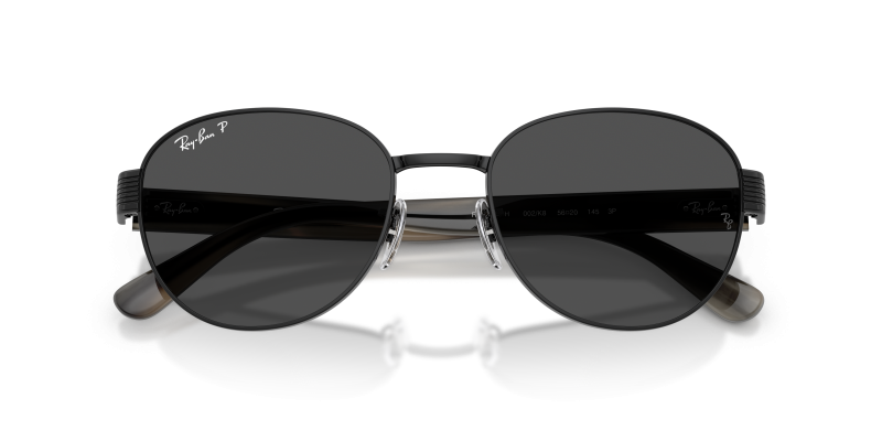 Rayban RB3766CH 002/K8 close-up ด้านหน้า