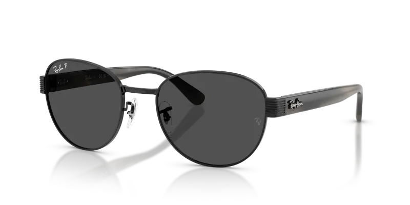 แว่นกันแดด Rayban RB3766CH-002/K8 Black Dark Grey Polarized Rayban RB3766CH 002/K8 แว่นกันแดดสีดำเลนส์เทาเข้มโพลาไรซ์พลัส ทุกเพศ