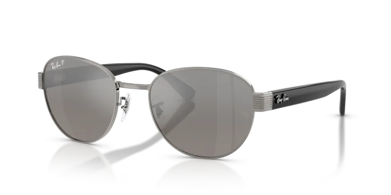 แว่นกันแดด Rayban RB3766CH-004/5J Gunmetal Mirror Silver Rayban RB3766CH-004/5J แว่นกันแดดสีกันเมทัล เลนส์ปรอทเงินโพลาไรซ์+ ทรงสี่เหลี่ยมจัตุรัส ทุกเพศ