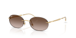 แว่นกันแดด Rayban RB3767-001/13 Arista Gradient Brown Rayban RB3767 001/13 แว่นกันแดดวงรีไม่มีขอบ สำหรับทุกเพศ