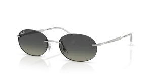 Rayban RB3767-003/11 แว่นกันแดดกรอบเงินเลนส์ไล่ระดับสีเทา ทั้งสองเพศ