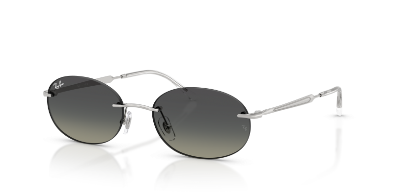 Rayban RB3767-003/11 แว่นกันแดดกรอบเงินเลนส์ไล่ระดับสีเทา ทั้งสองเพศ