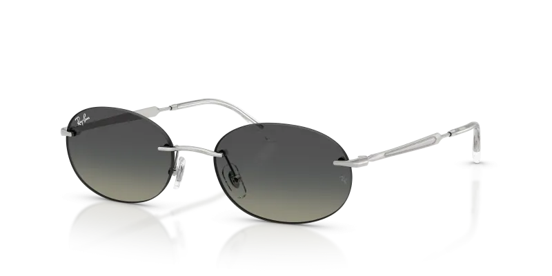 Rayban RB3767-003/11 แว่นกันแดดกรอบเงินเลนส์ไล่ระดับสีเทา ทั้งสองเพศ