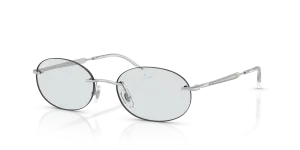 Rayban RB3767-003/MF แว่นกันแดดกรอบเงินเลนส์แซปไฟร์ Transitions ทั้งสองเพศ