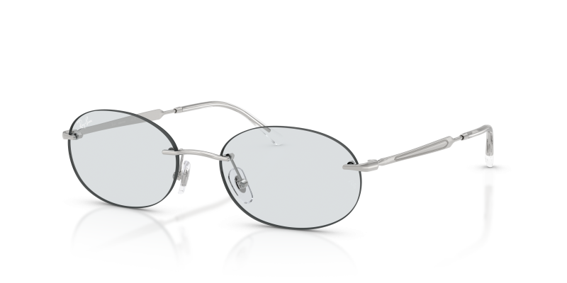 แว่นกันแดด Rayban RB3767-003/MF Silver Sapphire Rayban RB3767-003/MF แว่นกันแดดกรอบเงินเลนส์แซปไฟร์ Transitions ทั้งสองเพศ