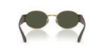แว่นกันแดด Rayban RB3770-001/31 Gold Green Rayban RB3770 001/31 ขาแว่นด้านใน