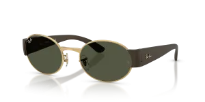 Rayban RB3770 001/31 แว่นกันแดดสีทอง-เขียว สำหรับทุกเพศ