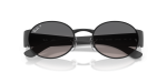 แว่นกันแดด Rayban RB3770-002/M3 Black Grey Gradient Polarized Rayban RB3770 002/M3 close-up ด้านหน้า
