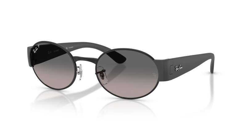 แว่นกันแดด Rayban RB3770-002/M3 Black Grey Gradient Polarized Rayban RB3770 002/M3 แว่นกันแดดสีดำ-เทาไล่ระดับโพลาไรซ์ สำหรับทุกเพศ