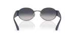 แว่นกันแดด Rayban RB3770-004/78 Gunmetal Blue Gradient Polarized Rayban RB3770 004/78 ขาแว่นด้านใน