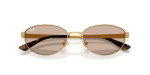 แว่นกันแดด Rayban RB3774D-001/3 Arista Light Brown Rayban RB3774D 001/3 close-up ด้านหน้า