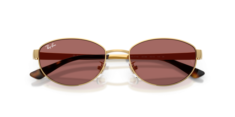 Rayban RB3774D 001/69 close-up ด้านหน้า