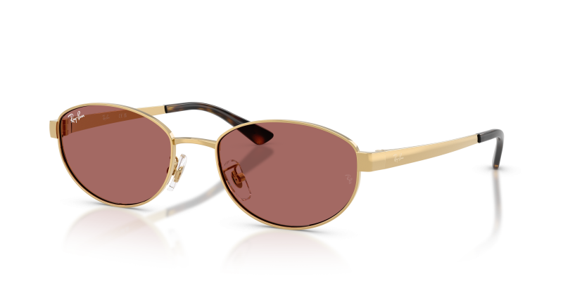แว่นกันแดด Rayban RB3774D-001/69 Arista Dark Violet Rayban RB3774D 001/69 แว่นกันแดดโทน Arista เลนส์ม่วงเข้ม ทุกเพศ