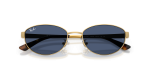 แว่นกันแดด Rayban RB3774D-001/80 Arista Dark Blue Rayban RB3774D 001/80 close-up ด้านหน้า