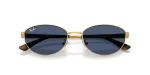 แว่นกันแดด Rayban RB3774D-001/80 Arista Dark Blue Rayban RB3774D 001/80 close-up ด้านหน้า