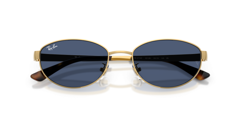 Rayban RB3774D 001/80 close-up ด้านหน้า