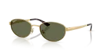 Rayban RB3774D 001/9A แว่นกันแดดโพลาไรซ์ทรงรีสีอะริสต้า-เขียวเข้ม ทั้งสองเพศ
