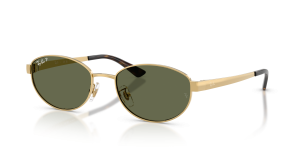 Rayban RB3774D 001/9A แว่นกันแดดโพลาไรซ์ทรงรีสีอะริสต้า-เขียวเข้ม ทั้งสองเพศ