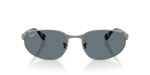 แว่นกันแดด Rayban RB3777-004/3R Gunmetal Dark Blue Polarized Rayban RB3777 004/3R ด้านหน้า