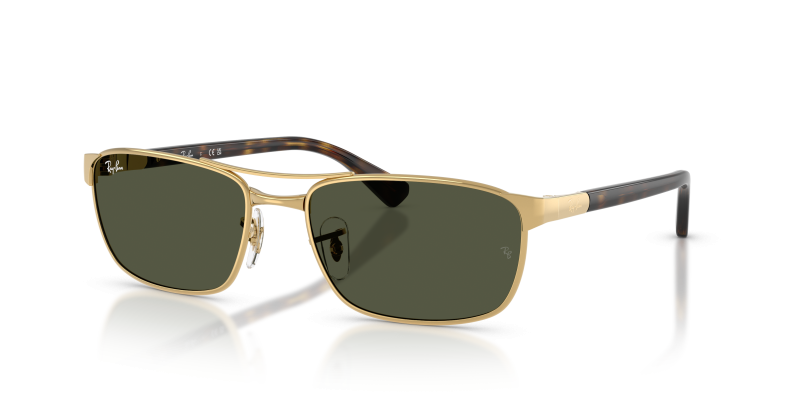 แว่นกันแดด Rayban RB3778-001/31 Arista Green Rayban RB3778 001/31 แว่นกันแดดสีมองอะริสต้าเลนส์เขียว ทั้งสองเพศ