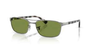 Rayban RB3778 004/4E แว่นกันแดดกันเมทัลเลนส์เขียวโทนอ่อน ทั้งสองเพศ
