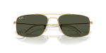 แว่นกันแดด Rayban Explorer 3 RB3779-001/31 Arista Green Rayban RB3779-001/31 close-up ด้านหน้า