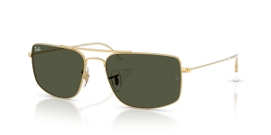 Rayban RB3779-001/31 แว่นกันแดดสีมองอะริสต้าเลนส์เขียว ทั้งสองเพศ