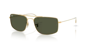 Rayban RB3779-001/31 แว่นกันแดดสีมองอะริสต้าเลนส์เขียว ทั้งสองเพศ