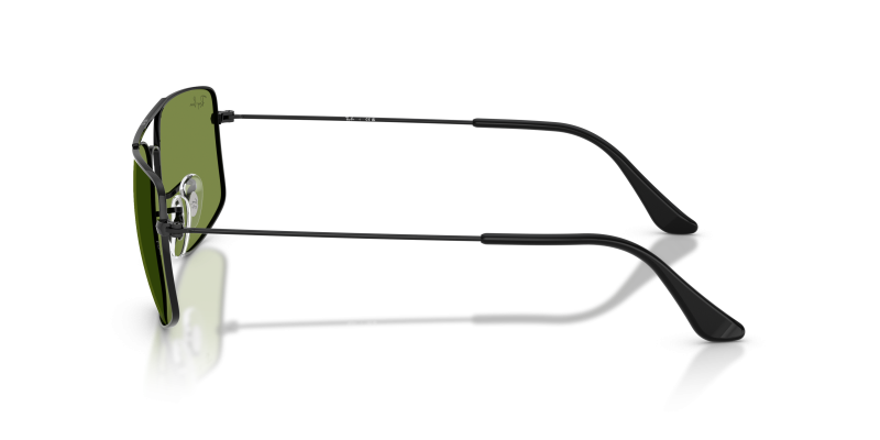 แว่นกันแดด Rayban RB3779-002/4E มุมข้าง กรอบโลหะดำขัดเงามินิมอล