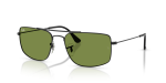 แว่นกันแดด Rayban Explorer 3 RB3779-002/4E Black Green Rayban RB3779-002/4E แว่นกันแดดกรอบดำเลนส์เขียว ทั้งสองเพศ