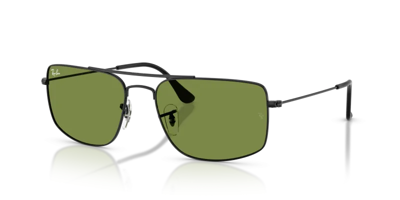 Rayban RB3779-002/4E แว่นกันแดดกรอบดำเลนส์เขียว ทั้งสองเพศ