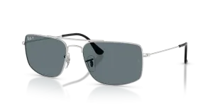 Rayban RB3779-003/3R แว่นกันแดดกรอบเงินเลนส์น้ำเงินเข้มโพลาไรซ์ ทั้งสองเพศ