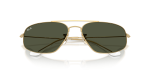 แว่นกันแดด Rayban RB3780-001/31 Arista Green Rayban RB3780 001/31 close-up ด้านหน้า